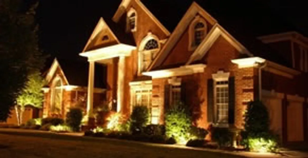 landscape lighting installation services enhancing residential exterior lighting in Madison, WI